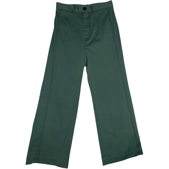 SEA NEW YORK | Sage Stella Classic Pant | Cotton High Waisted Wide Leg Chino | 4 - Picture 12 of 14